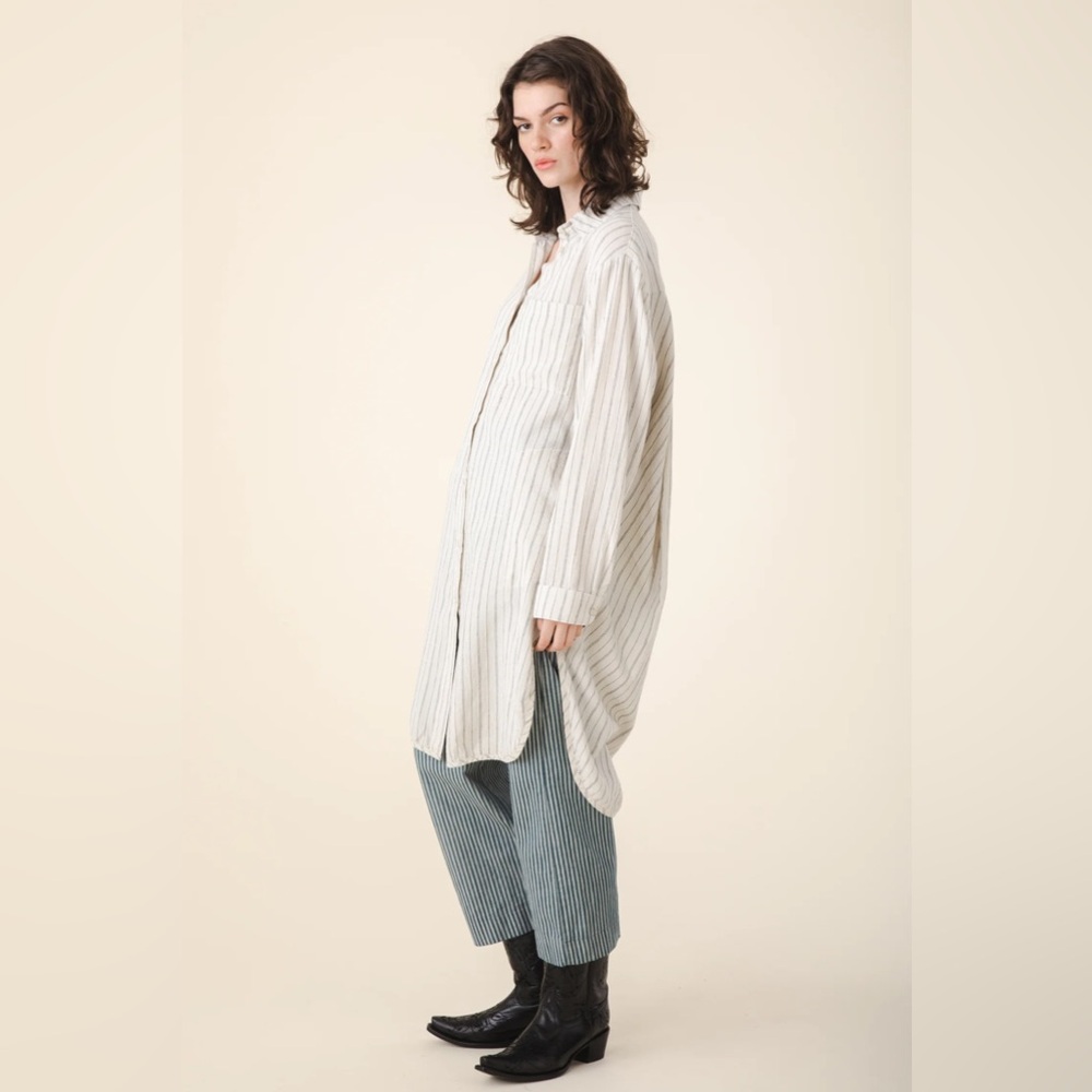 NWT Prairie Underground Replica Shirtdress | Color Natural Stripe | Size Small